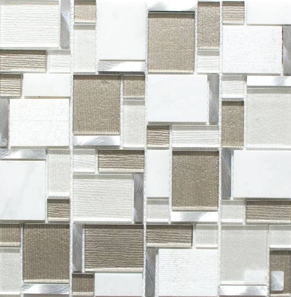 Mosaikfliesen 49-FK01 Glas - 30 x 30 x 30 cm