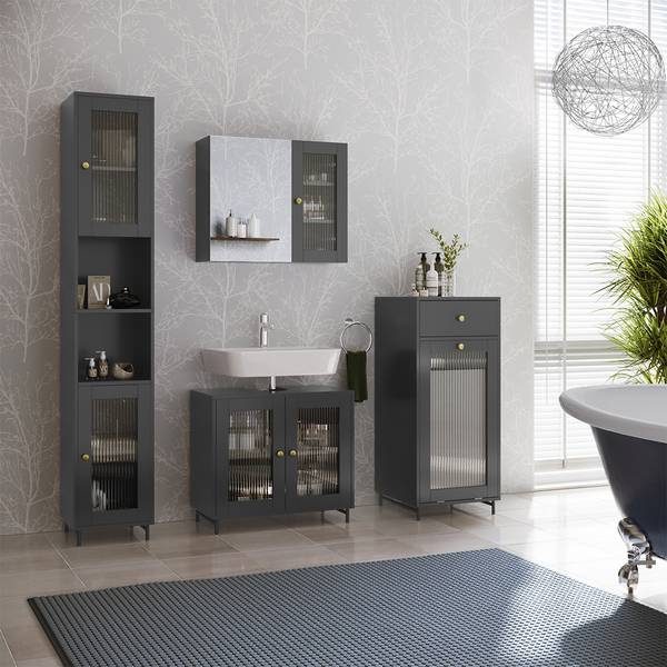 Badkamerkast Malte 54264 grijs