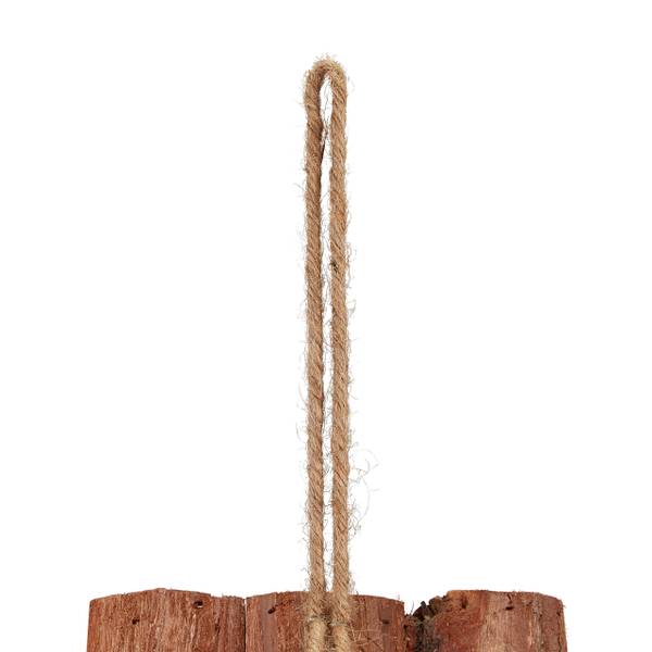 Decoratie vogelhuisje hout bruin - plaatmateriaal op houtbasis - 12 x 17 x 10 cm