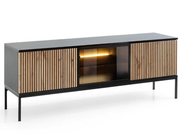 TV-Schrank DEO Braun - ABS - 154 x 56 x 39 cm