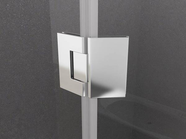 Duschkabine MOLLY 5-Eck Sicherheitsglas - 100 x 195 x 100 cm