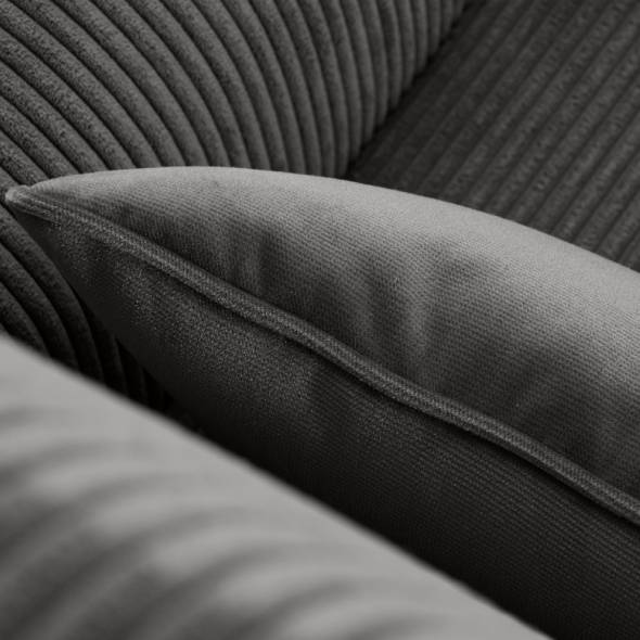 Ohrensessel STRALIS Silber / Grau - Silbergrau