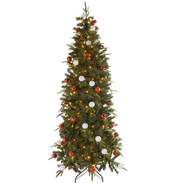 Weihnachtsbaum Avik Grün - Kunststoff - 99 x 210 x 99 cm