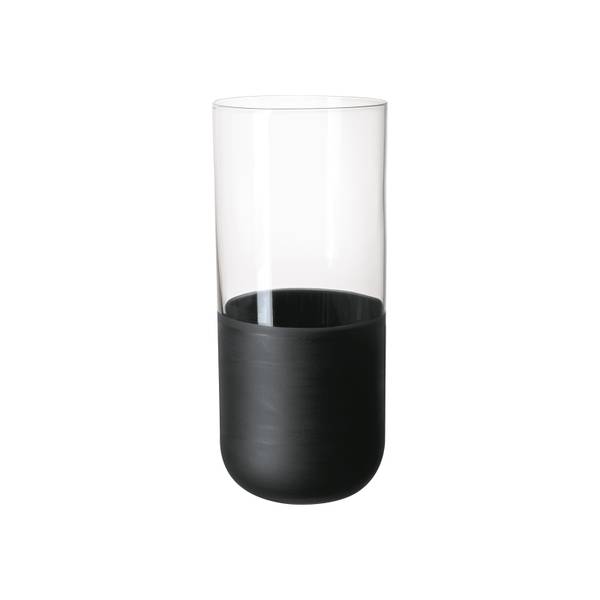 Bargläser Manufacture Rock 12er Set Schwarz - Kristallglas - 15 x 16 x 15 cm
