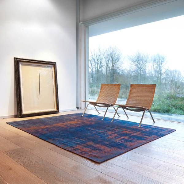 Flachgewebter Teppich Venetian Dust Schwarz - Textil - 240 x 1 x 340 cm