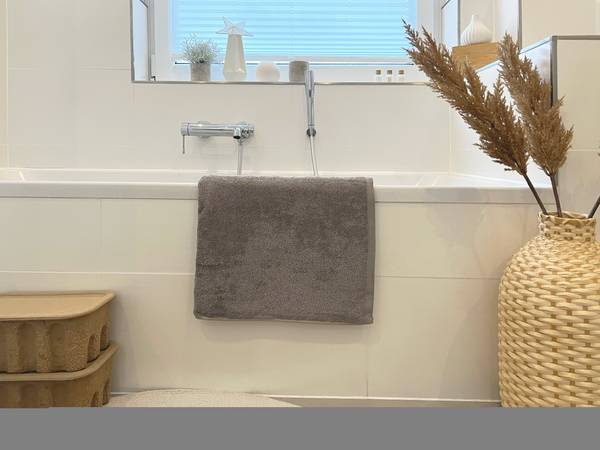 Badetuch 00000321 2er-Set Graubraun