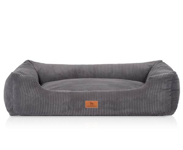 Hundebett Olivia Grau - 75 x 105 cm