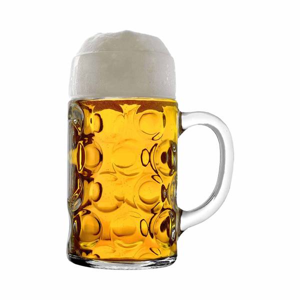 Bierkrüge-Set Isar 12-teilig Glas - 2 x 2 x 2 cm
