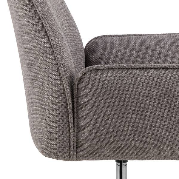 Bürostuhl Glenda Braun - Grau - Textil - 60 x 99 x 62 cm