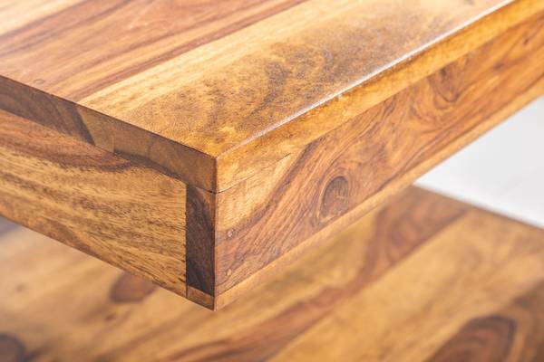 Couchtisch GIANT Braun - Sheesham - 60 x 40 x 60 cm