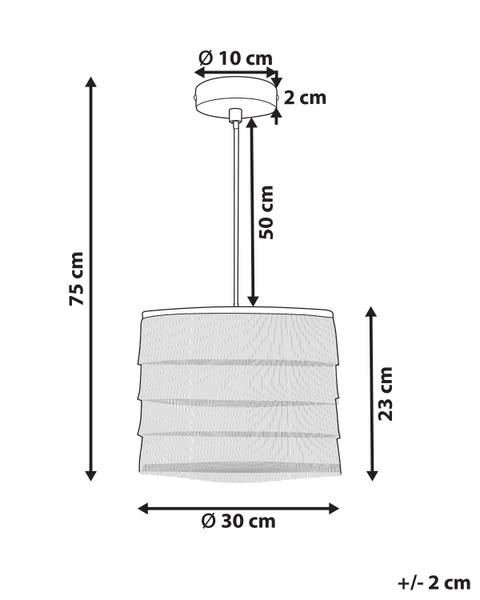 Hanglamp SUAPURE roze