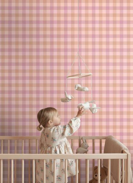 Tapete 132065 Violett - Papier - 50 x 900 x 50 cm