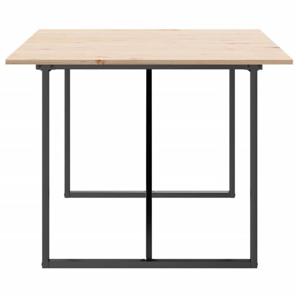 Esstisch 3038412-3 3282679 Braun - Kiefer - 100 x 75 x 200 cm