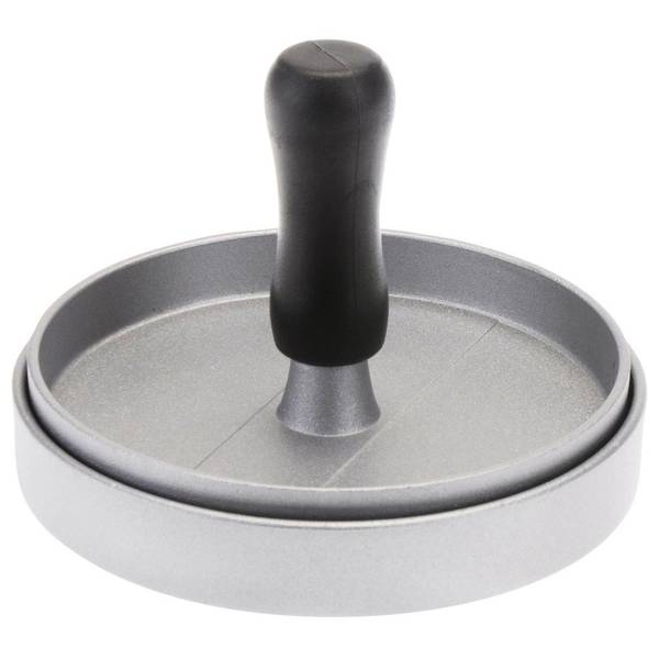 Burgerpresse 121103 Grau - Aluminium - 12 x 8 x 12 cm
