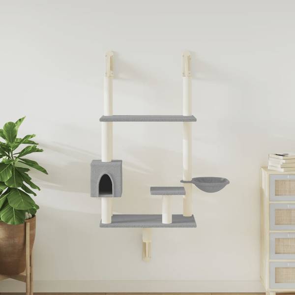 Kratzbaum Wandmontage 172405 Grau