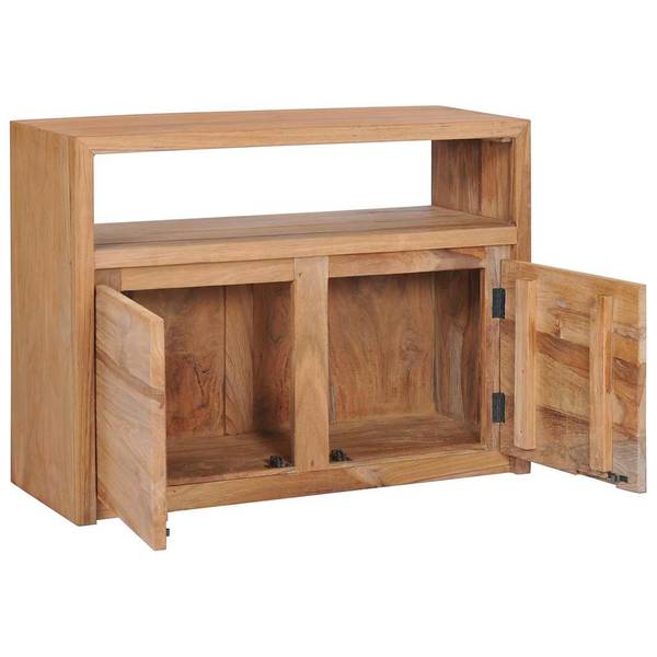Buffet 282847 Marron - Teck - 80 x 60 x 30 cm