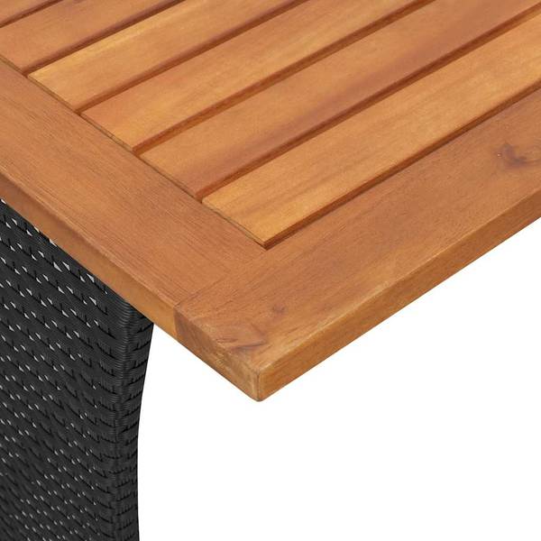 Garten-Lounge-Set 3044381-4 (4-teilig) Schwarz