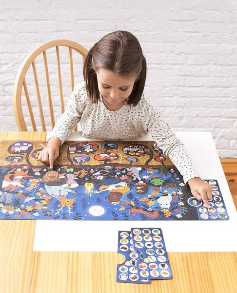 Puzzle A027448 Blau - Papier - 24 x 5 x 33 cm