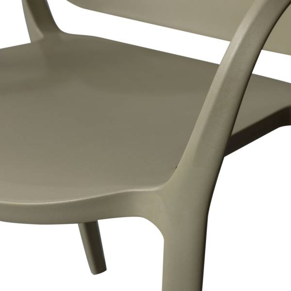 Chaises de jardin Bent lot de 2 Vert