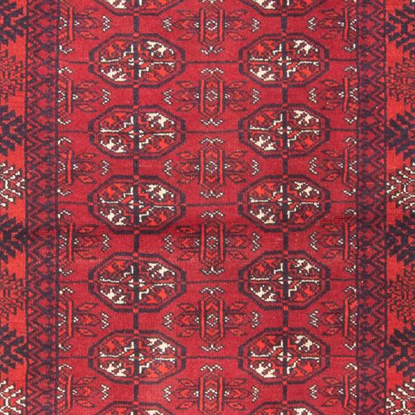 Orientteppich Läufer Oriental Rot - Wolle - 74 x 1 x 194 cm