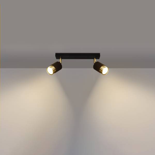 Deckenlampe Nero Gold