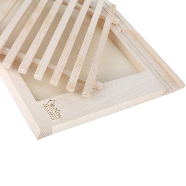 Brotschneidebrett Krümel Braun - Holz teilmassiv - 29 x 2 x 36 cm