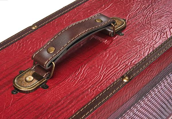 Aufbewahrungsbox GAGA Rot - Holzwerkstoff - 16 x 32 x 44 cm