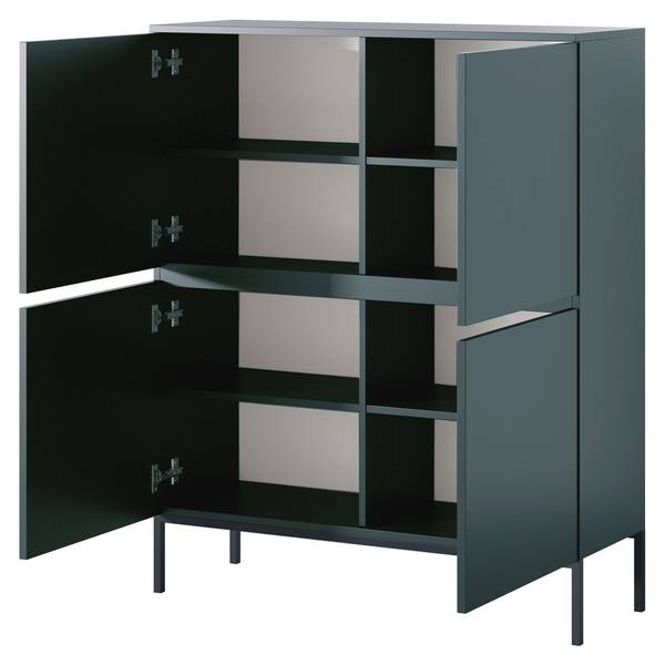 Highboard BEMMI Dunkelgrün