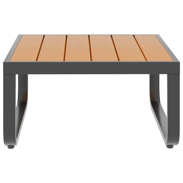 Sofa 48653 (4-teilig) Aluminium - 58 x 30 x 58 cm