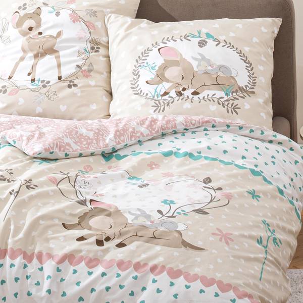 Bettwäsche Disney's Bambi Textil - 135 x 200 x 1 cm