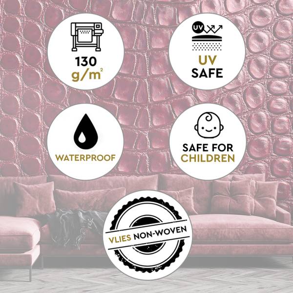 Fototapete Schlangenhaut 100 x 70 cm