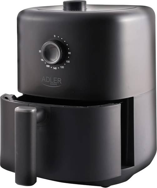 Fritteuse ohne Öl Airfryer 3L AD63 1tlg Schwarz - Metall - 23 x 31 x 29 cm