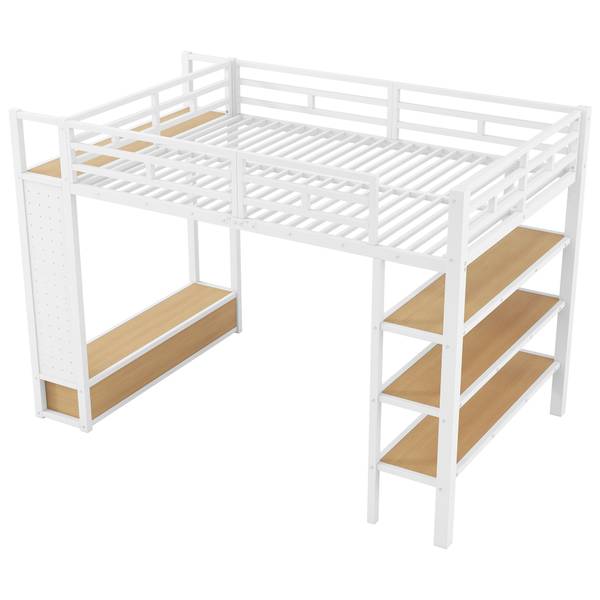 Cadre de lit mezzanine Hephaestus Ⅰ Blanc