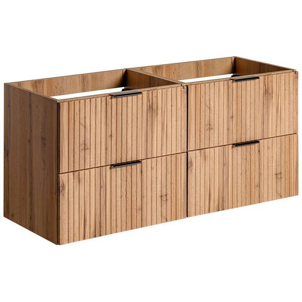 Waschbeckenschrank ADELAIDE-56-125 Braun - 120 x 57 x 46 cm