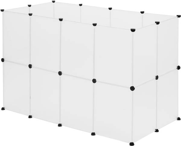 Freigehege Tanya Weiß - ABS - 145 x 95 x 75 cm