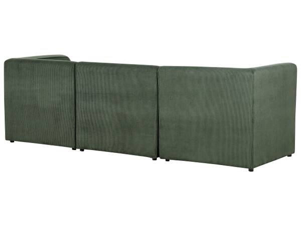 Sofa LEMVIG 3-tlg Grün - Breite: 250 cm