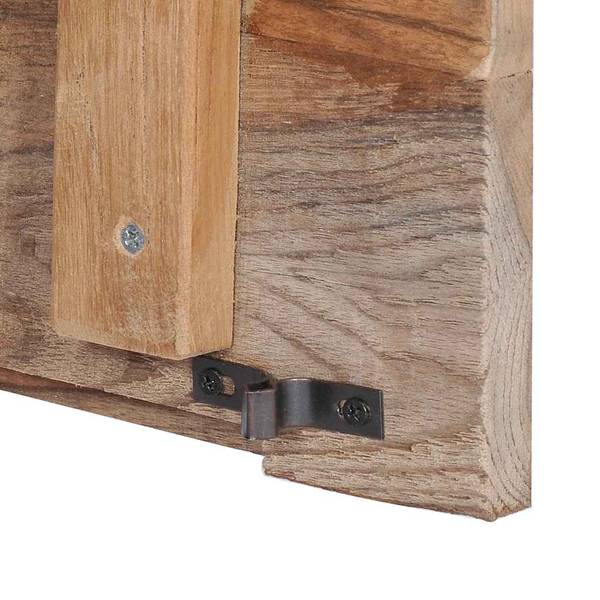 Buffet 282847 Marron - Teck - 80 x 60 x 30 cm