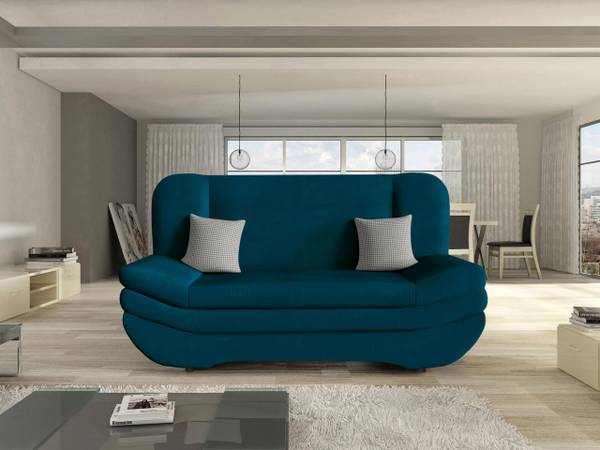 Sofa Weronika Premium Türkis - Samt
