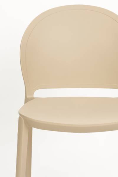Esszimmerstuhl SJOERD   4er-Set Beige