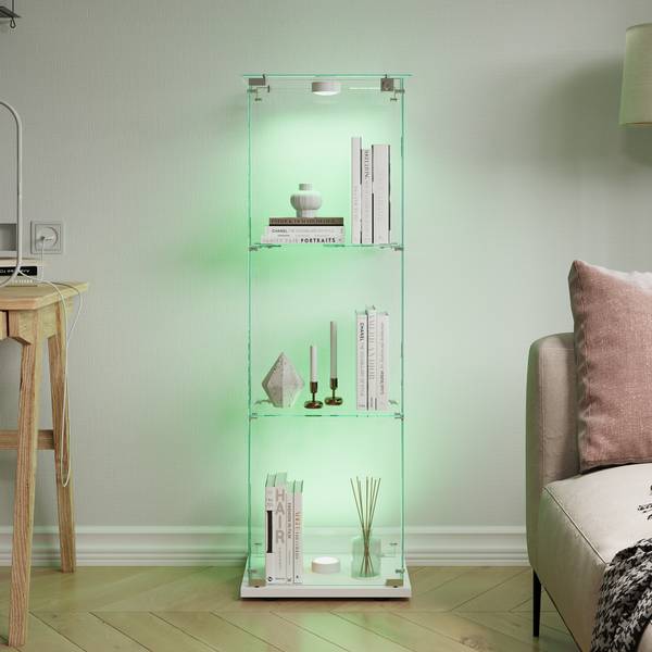 Vitrinenschrank CCJY01 Weiß