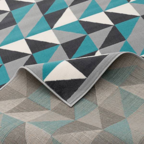 Soft-Touch Velours Teppich Canvas Modern 160 x 230 cm