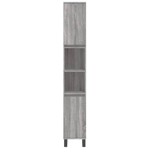 Badkamermeubelset 3030370 Set van 3 grijs - ijzer - 33 x 60 x 65 cm
