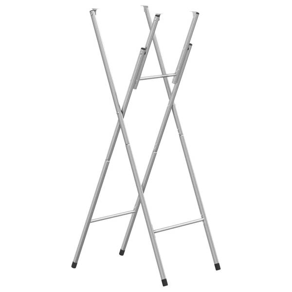 Tischbein 3002645 Silber - Stahl - 45 x 108 x 53 cm