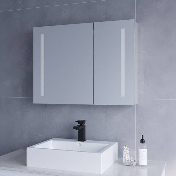 Spiegelschrank mit Infrarot (IR) Sensor Breite: 80 cm