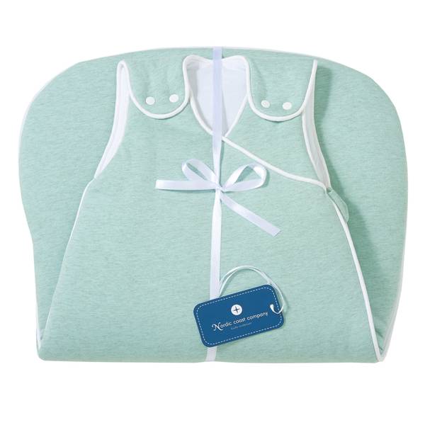 Babyschlafsack Jersey Grün - Textil - 38 x 5 x 60 cm