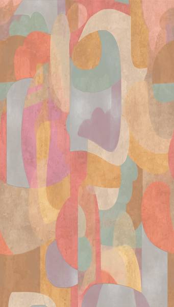 Fototapete 791455-GU Orange - Kunststoff - 159 x 1 x 280 cm