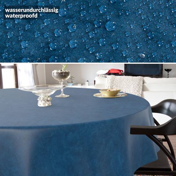 Wachstuchtischdecke Naturel Marmor 120 x 120 cm