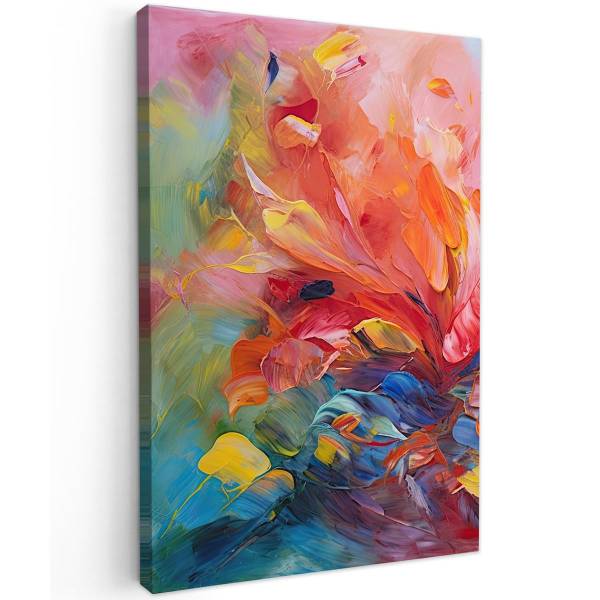 LEINWANDBILD Ölgemälde 60 x 90 cm