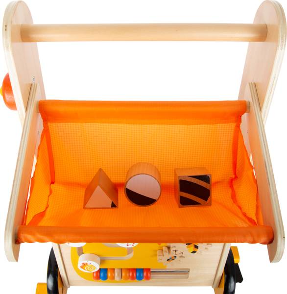 Lauflernwagen Tukan Orange - Holzwerkstoff - 32 x 49 x 35 cm