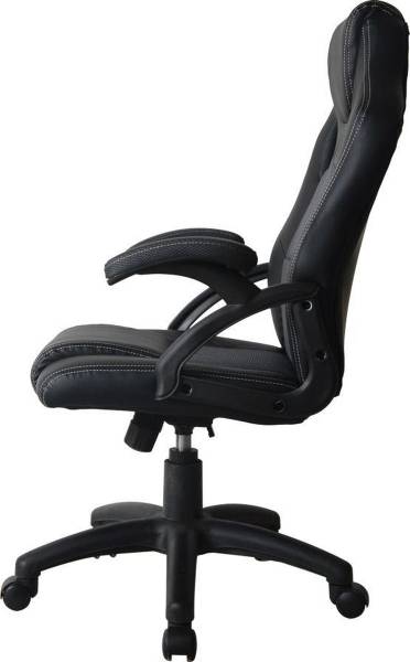 Gaming Stuhl AN2706-1_ZWART Schwarz - Stahl - 64 x 118 x 48 cm